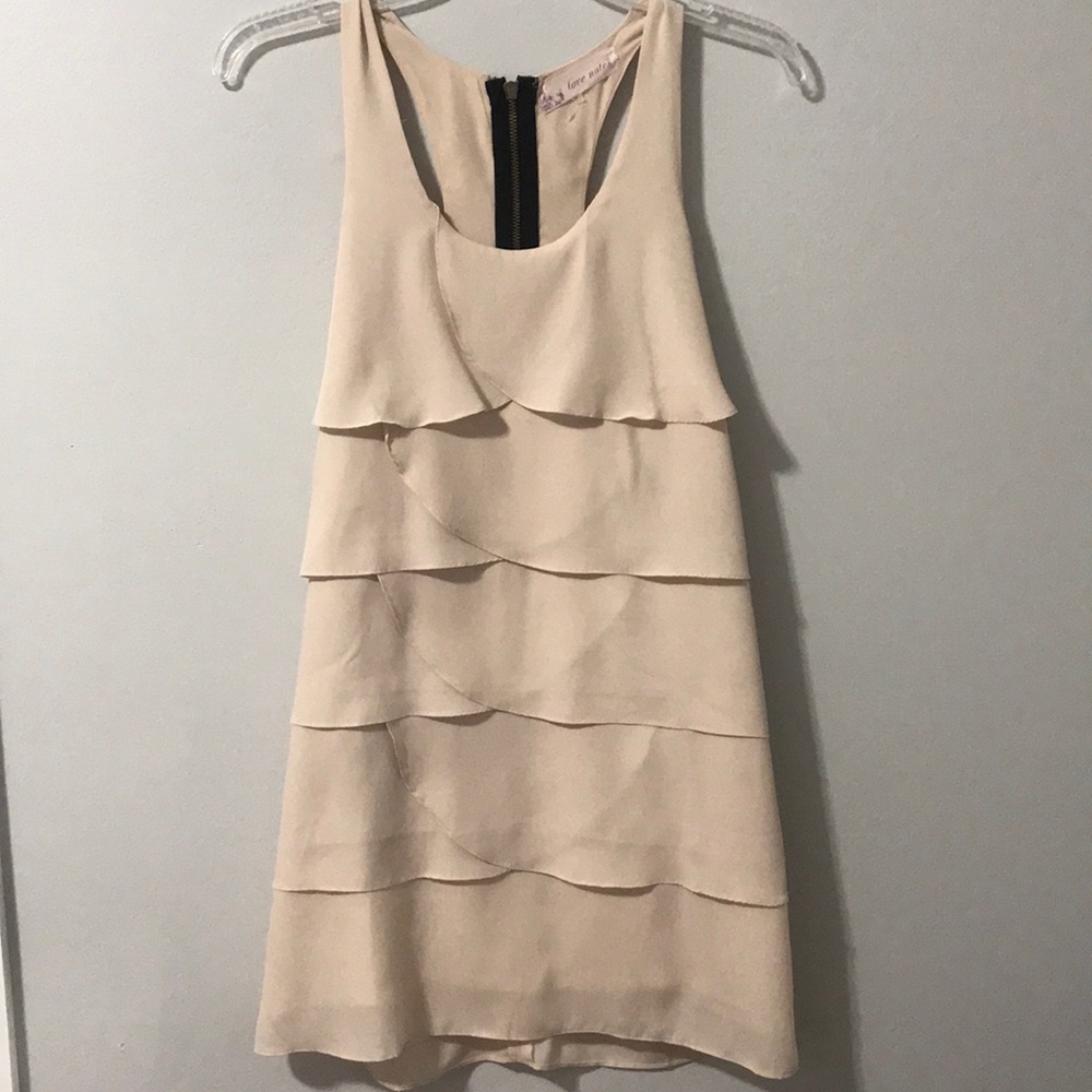 Love notes blush colored dress